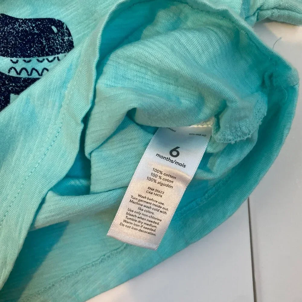6M Boys 4 Item Spring Bundle Dinosaur